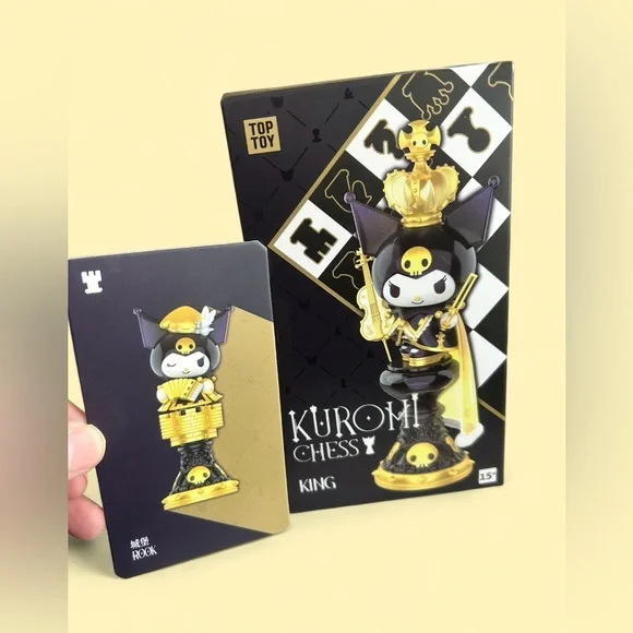 Kuromi Chess Series – Rook Figure w/ Collector Card + Original Box - Picture 1 of 5
